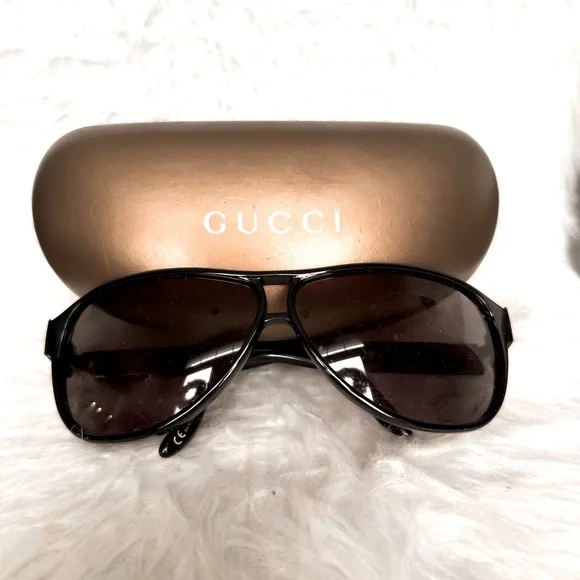 Gucci | Accessories | Authentic Gucci Aviator Sunglasses Gg 